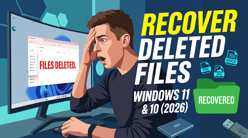 How to Recover Deleted Files in Windows (2026 Guide That Actually Works) 800